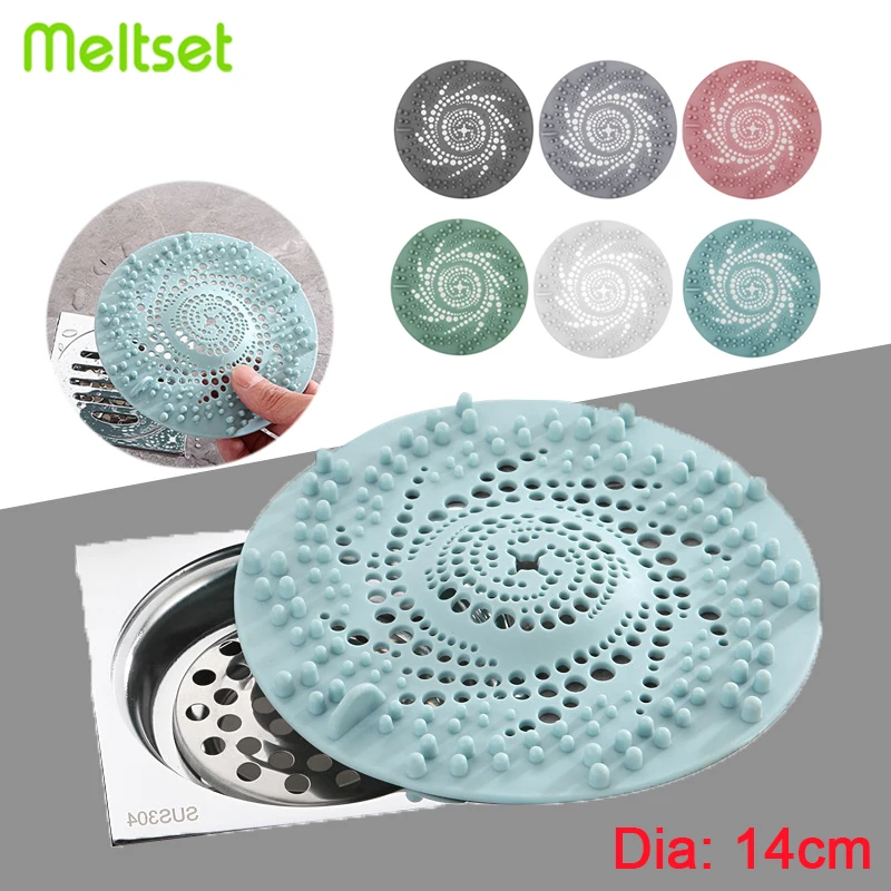 

Round Sink Strainer for Kitchen Sink Drainer Bathroom Hair Catcher Stopper 14cm Anti-blocking Sink Filter Bath Sink Accessories