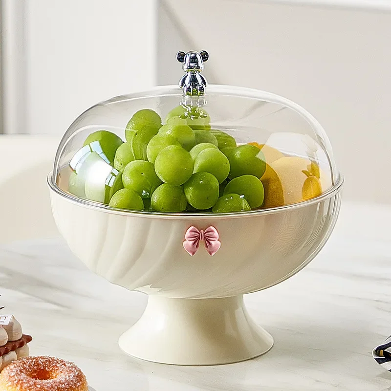 

Fruit tray fruit basin living room desktop storage home candy box drain basket snack box food kitchen storage container snack