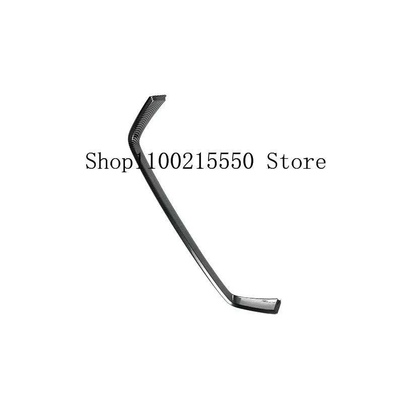 Для Honda CR-V CRV 2023 2024 углеродное волокно Передняя Центральная решетка Вокруг