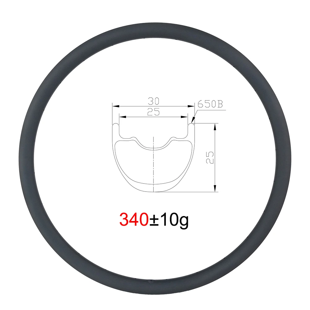 LIENGU 340g 30 мм углерод XC MTB 27 5 бескамерный горный велосипед 650B кольцо для