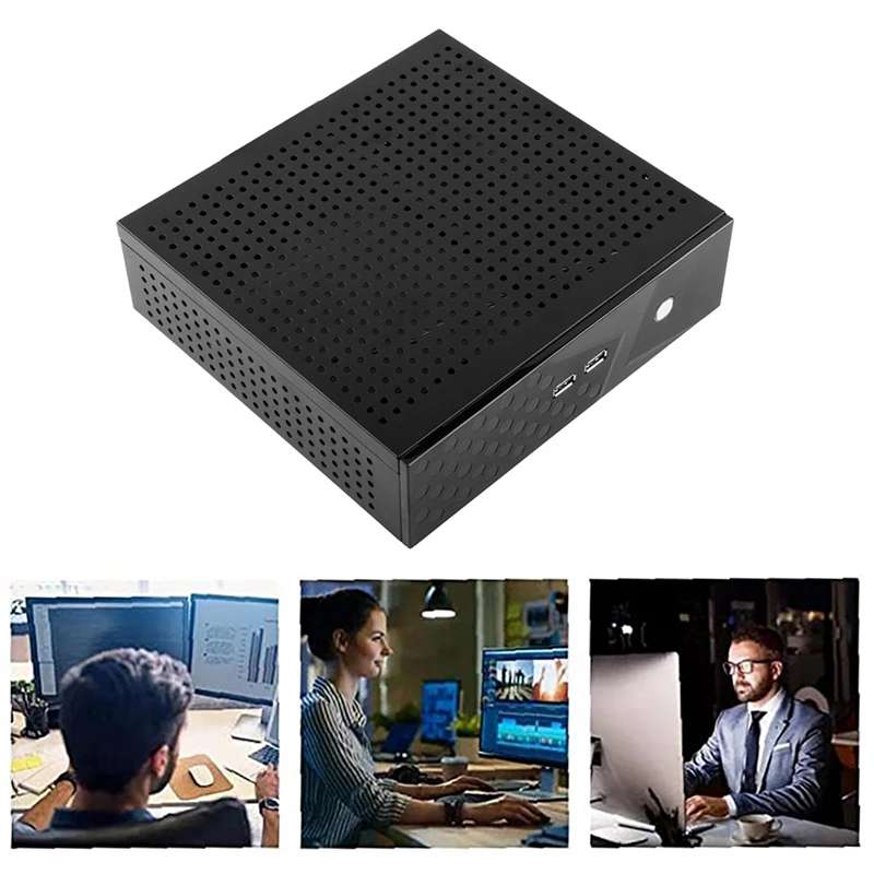 Чехол для мини-компьютера C60X с настенным креплением USB2.0 ITX MATX чехол рабочего