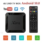 ТВ-приставка X96Q X96, 2022 дюйма, Android 10, 4K, Allwinner H313, 4 ядра, 2 + 16 Гб