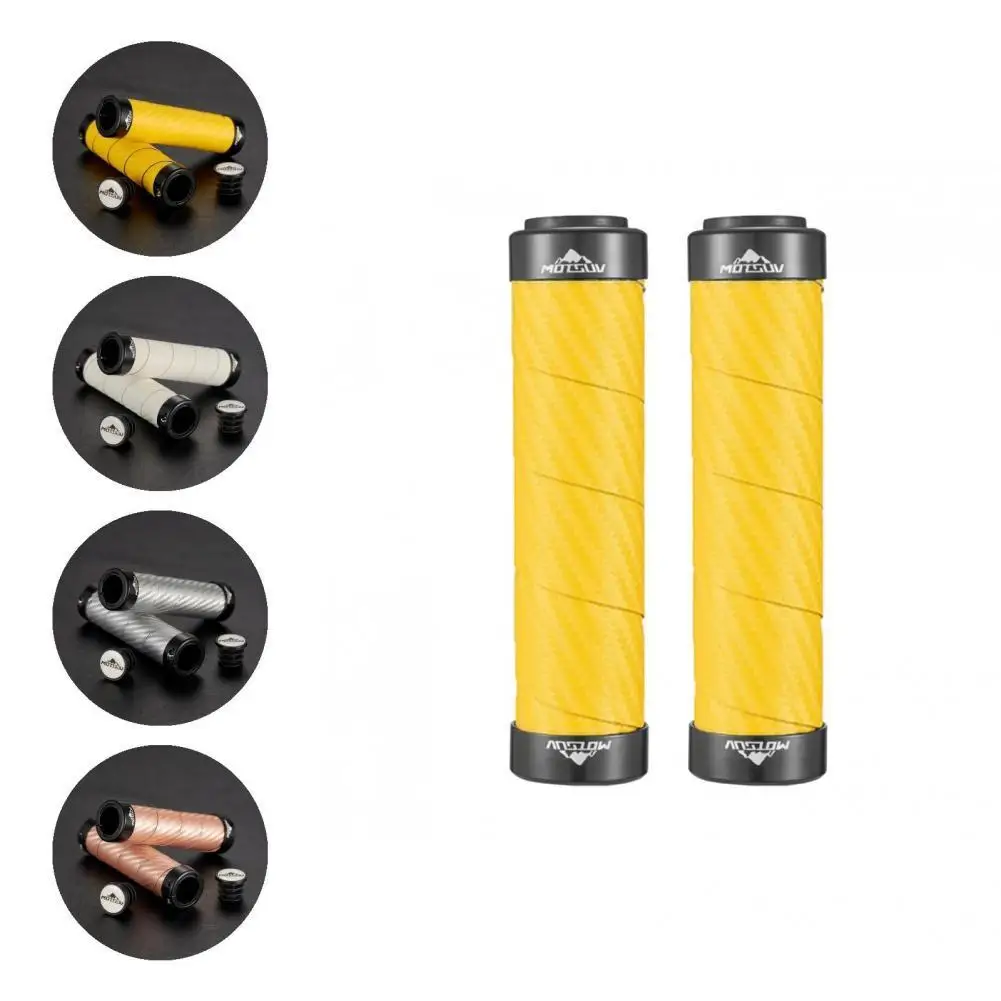 

Durable Comfortable Dustproof Plug Anti Corrosion Bike Handlebar Grips Handlebar Sleeves Handlebar Sleeves 1 Pair