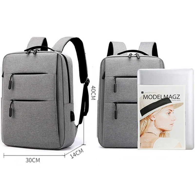 Xiaomi Men's Women's Business Backpack Multifunctional Large Capacity USB Charging Laptop School Bag Leisure Travel Bag