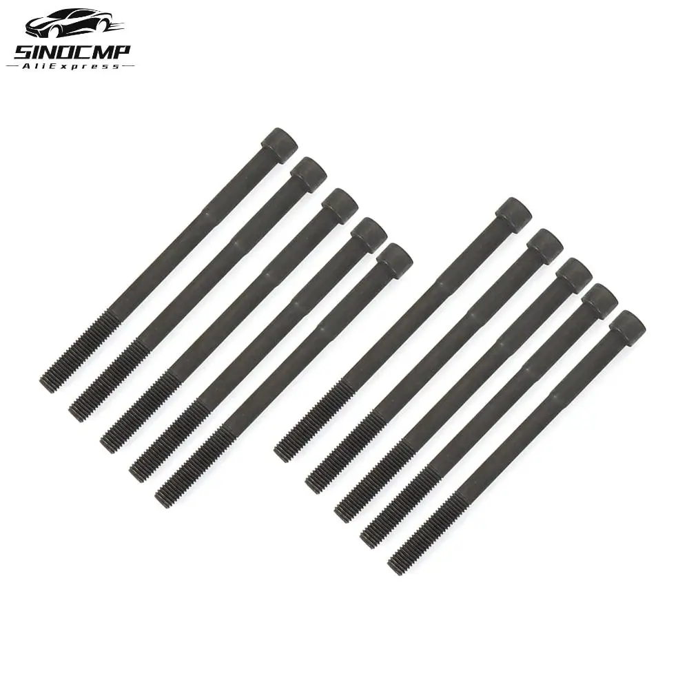 Фото 1 комплект болтов головки 22321-2B000 для Hyundai Accent Verna Solaris i20 ix20 Kia Cee'd Rio K2 Venga G4FA 1,4 л, часть болта головки двигателя №1