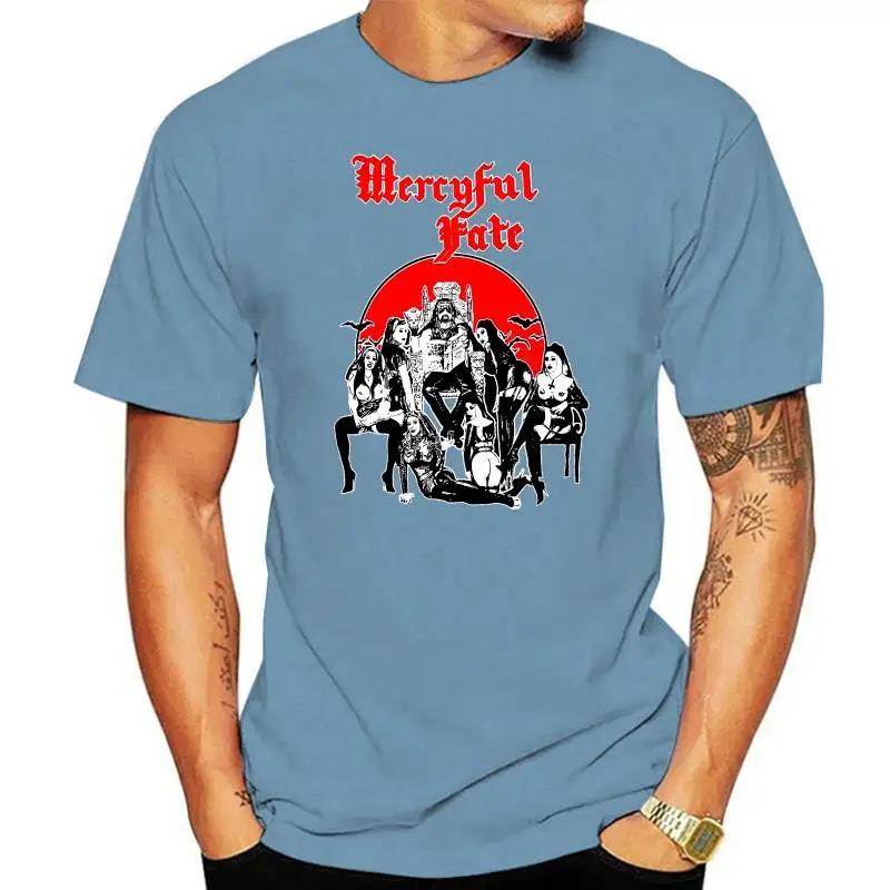 

Mercyful Fate - Danish Heavy Metal Band , T Shirt - Sizes : S To 7xl 100% Cotton Short Sleeves Tee Shirts