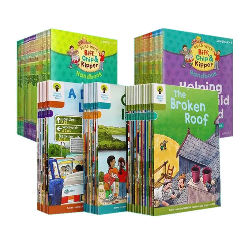 

Oxford Reading Level 1-3 Oxford Tree English Grading Picture Book Level 4-6 Complete Set Level 7-9 - Four Stage