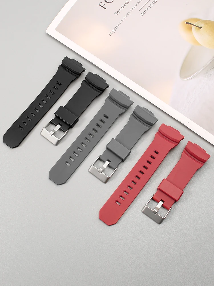 Фото Подходит для силиконового ремешка для часов Casio GA-150/200/201/300/310/GAW-100B серии для мужчин и женщин №2