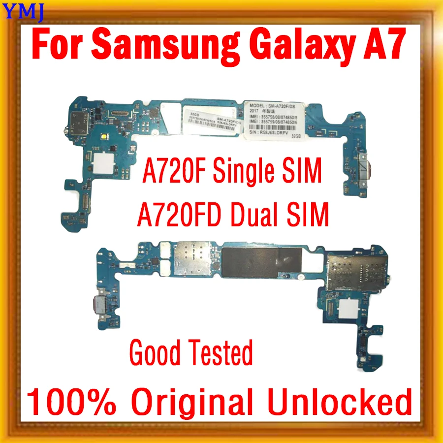 Полностью протестированная разблокированная сменная материнская плата для Samsung