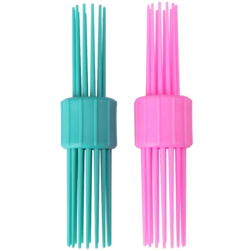 

1pc Spiral Professional Plastic Round Brush Quiff Roller Curly Hair Comb Hairstyle Massager Hairbrush Dressing Salon Barber Comb