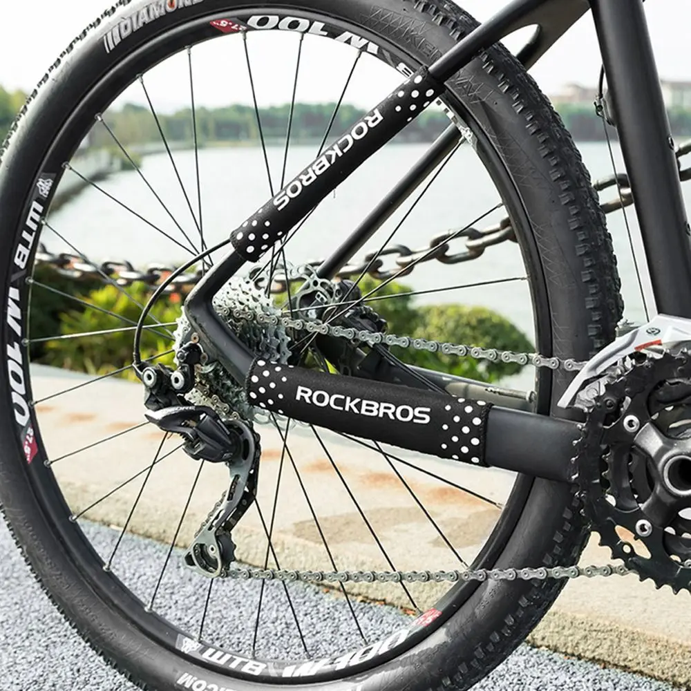 Защитная крышка передней вилки защита рамы цепи задней велосипедной стеснения