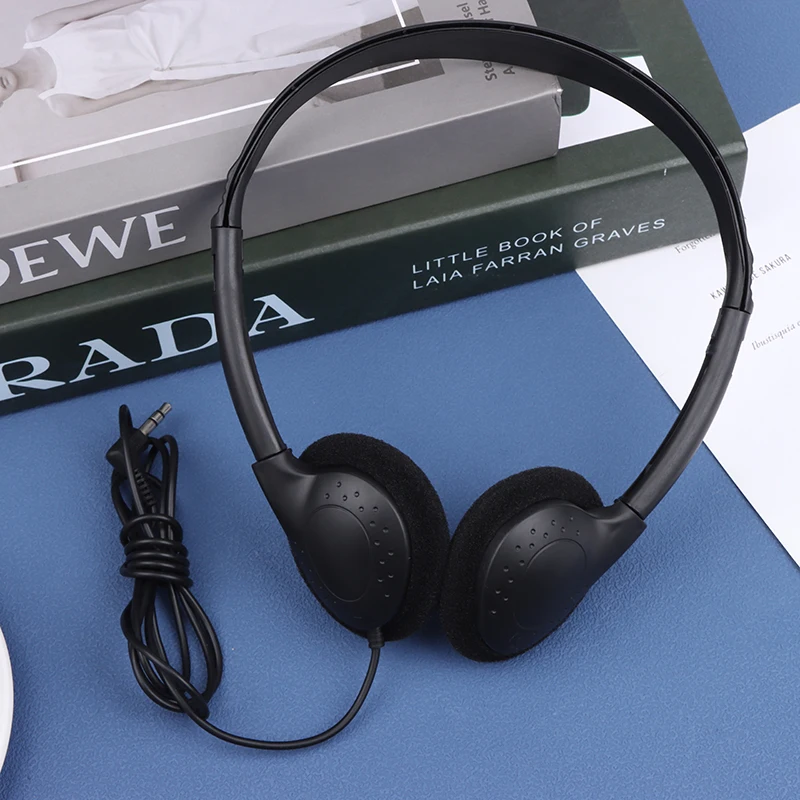 3 5 мм Универсальные проводные компьютерные наушники без микрофона игровая