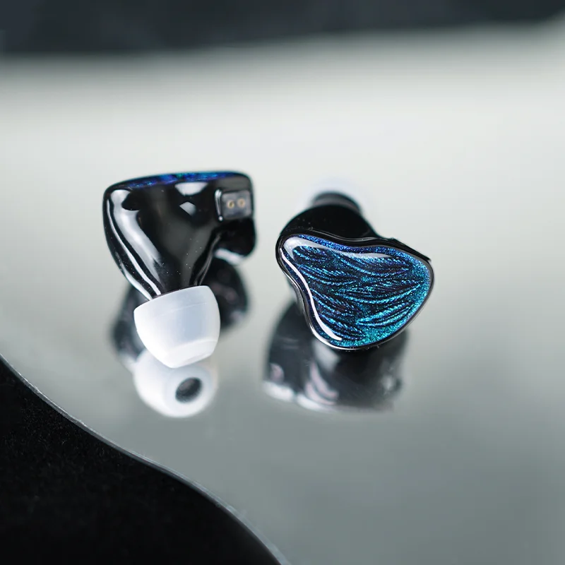 BGVP Feather 4BA+1DD Арматурный гибридный драйвер Hi-Fi наушники IEM