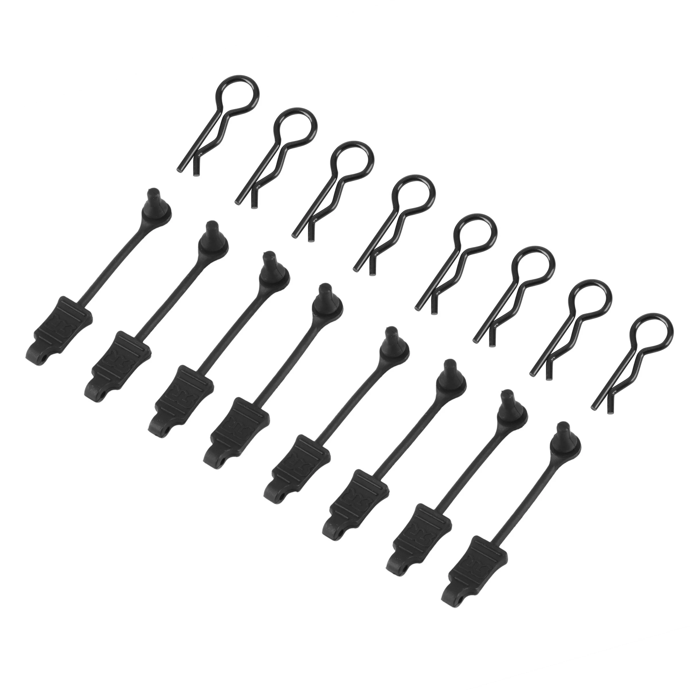 8Pcs Rubber Body Clip Retainer Shell Fixed Buckle Lock AR390