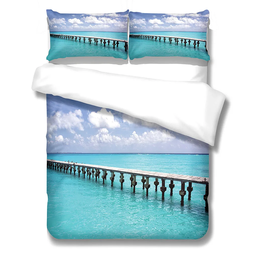 HUANZHUANG индивидуальный комплект пододеяльников King Queen Double Full Twin одиночный размер