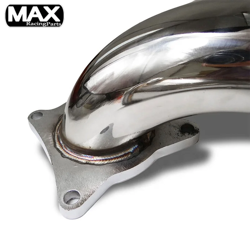 Фото Комплект выхлопной трубы из нержавеющей стали для VW Eos Golf V VI MK6 2010 Jetta III Scirocco GTi MK5 Turbo для повышения производительности №3