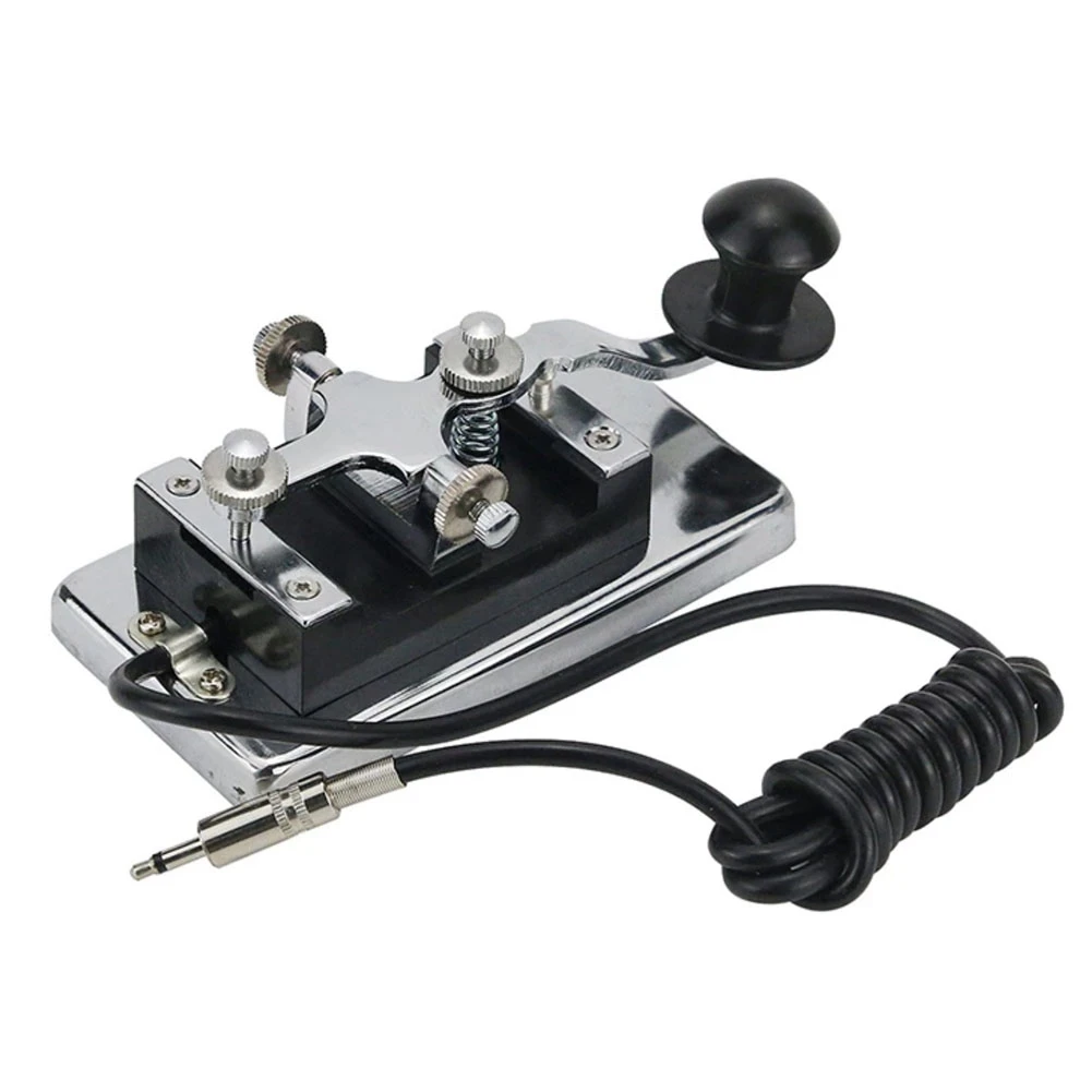

Ручной Телескопический ключ K4, ключ Morse, CW, подходит для коротковолнового радиоприемника, Morse, кодовые способы, коммуникация по часовой стрелке