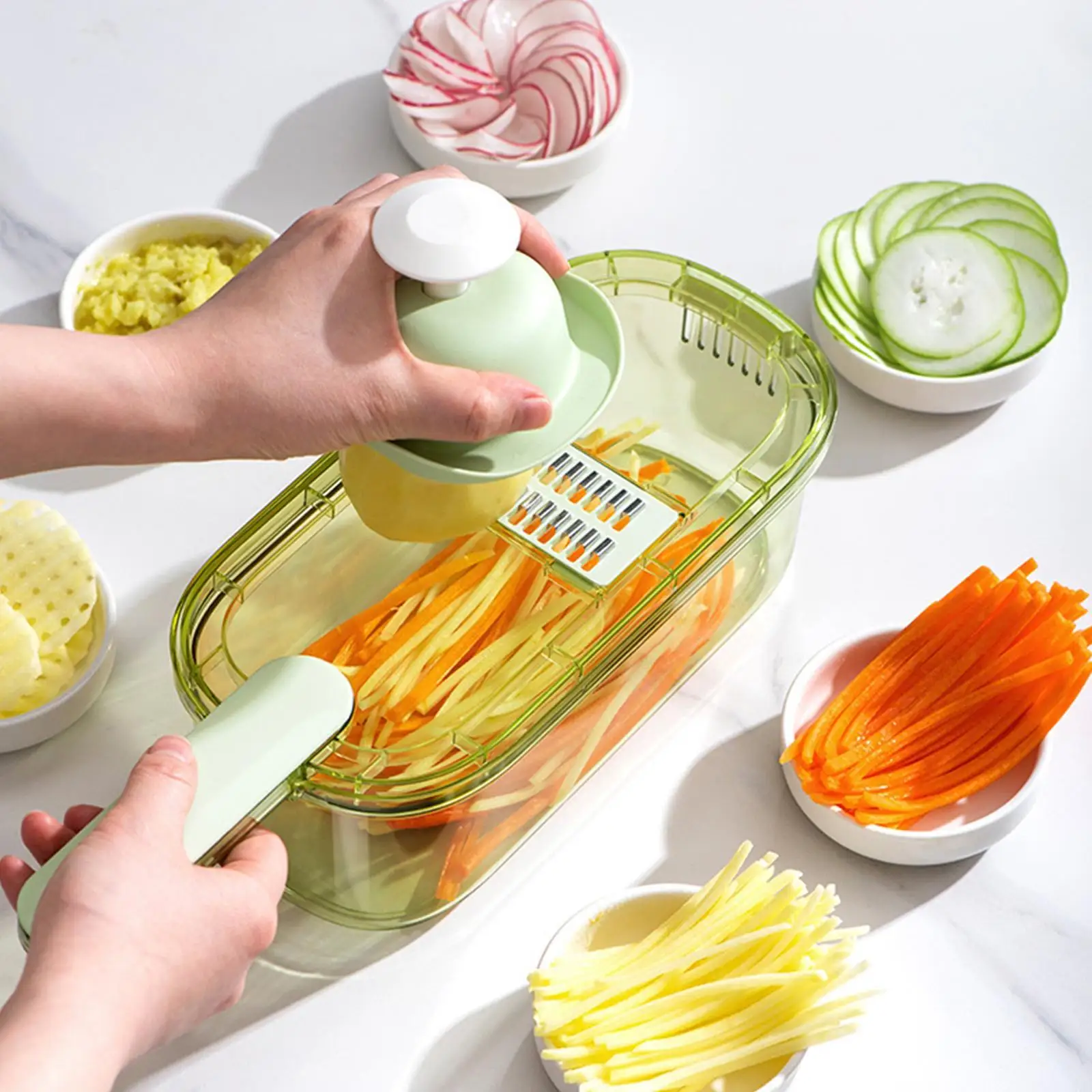 

1PC Manual Vegetable Fruit Slicer Chopper Presser Cut Onion Vegetable Slicer Fruit Cheese Cutter Dicing Blade Kitchen Tool