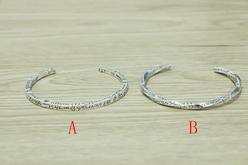 Женский браслет в стиле хип-хоп из серебра 925 пробы