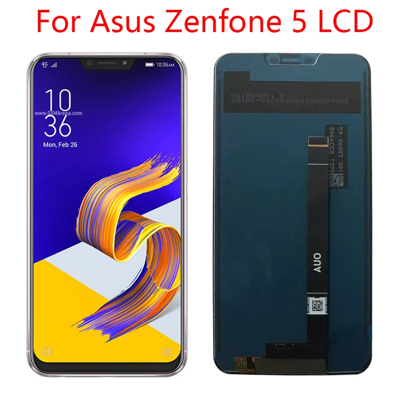 ЖК-дисплей 6,2 дюйма для ASUS ZenFone 5 ZE620KL, ЖК-дисплей с сенсорным экраном для Zenfone 5 2018 Series ZE620KL, запчасти для ЖК-дисплея, рамка, ЖК-дисплей