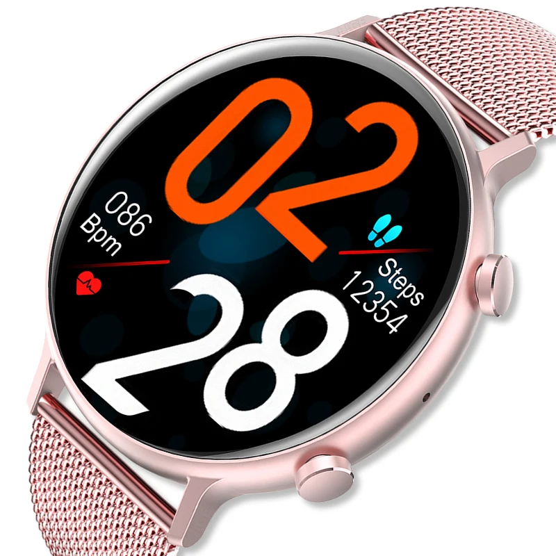 

LIGE Men Women Bluetooth Call Smart Watch Smartwatch Custom Watch Face Waterproof Heart Rate Monitor New Sports Smart Watch +Box