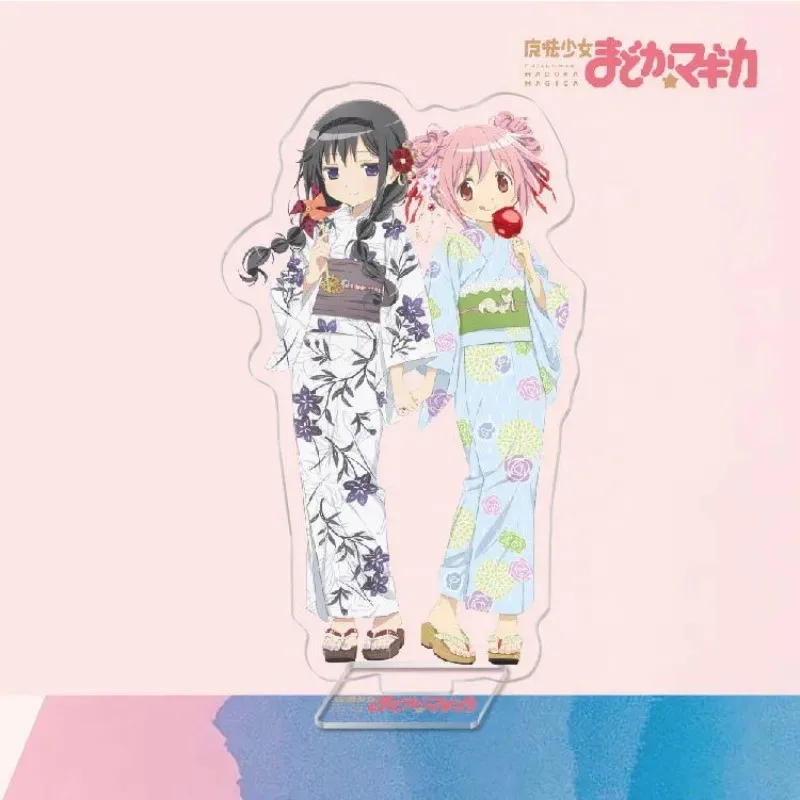 Аниме акриловая подставка модель тарелка брелок Puella Magi Madoka Magica Group Collection Kaname Akemi