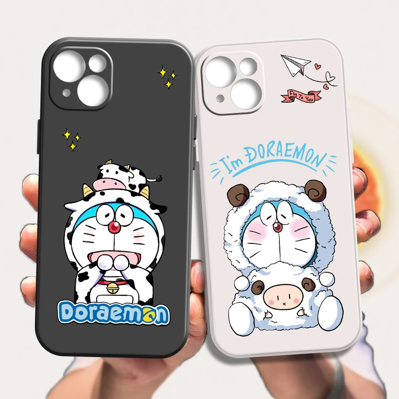 

Cartoon Doraemon Cute Sheep Phone Case For Cover iPhone 11 6 6s X Xr Xs 8 Plus SE 2020 11 12 13 Max Pro Mini 7 7P Ydzl Cartoon