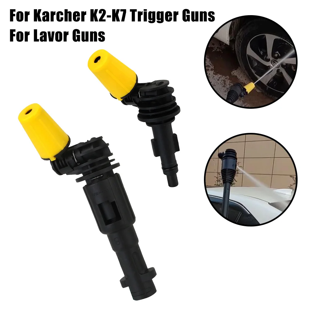 

High Pressure Car Wash Tool Turbo Nozzle Cleaner Spray Nozzle Fit For Karcher Trigger Guns Dirt Shock 360° Gimbaled Spin