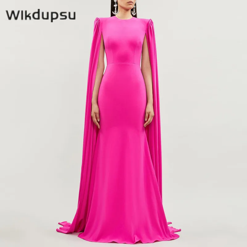 Evening Dress Muslim Dubai Wedding Party Gown Prom Dresses Vestidos De Festa Luxury Brand Designer Floor Length Dress Women Robe