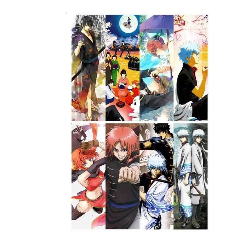 

Закладки-закладки из ПВХ с рисунком аниме GINTAMA