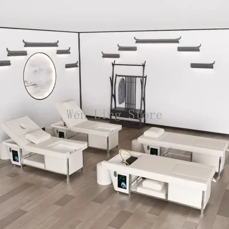 Кровать для шампуня кресло салона красоты парикмахера парикмахерское