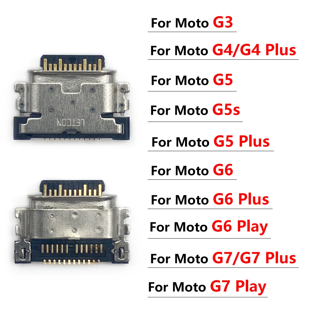 2 шт. USB-порт для Moto G5S G7 G8 G9 Plus Play Power Lite Micro USB | Мобильные телефоны и аксессуары
