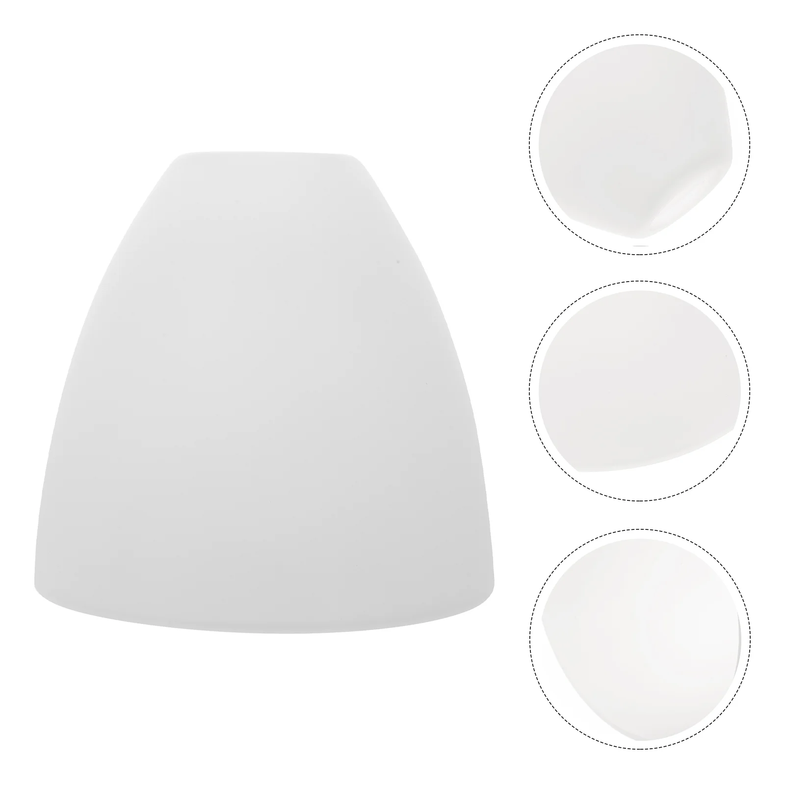 

Frosted Glass Lampshade Chic E27 Interface Cover Decorative Light Shell Chandelier Home Durable