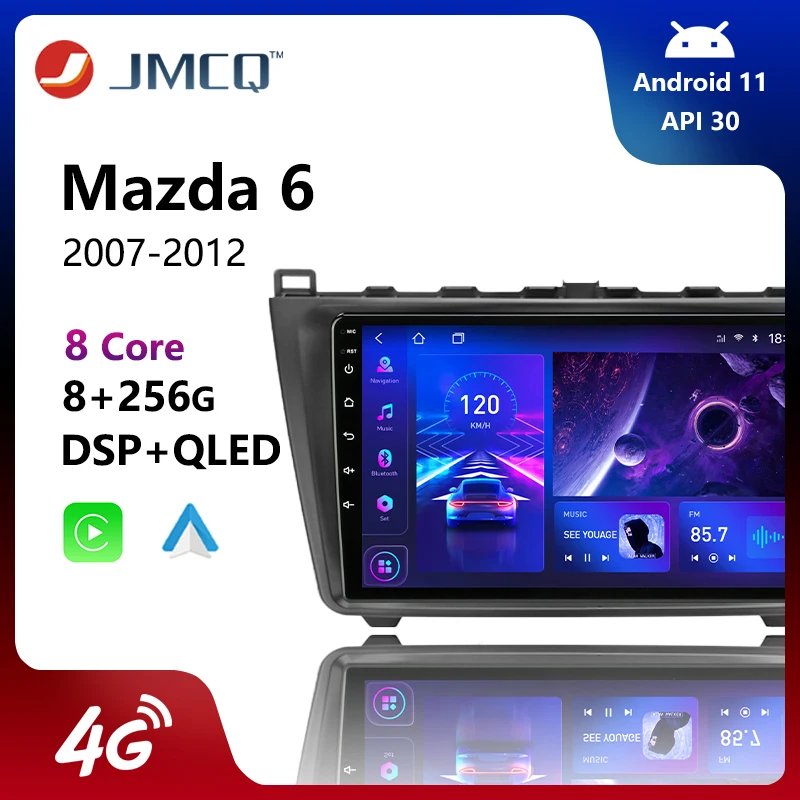

Android 10 2DIN Car Head Unit Radio Audio GPS Multimedia Player For Mazda 6 Rui wing 2009-2015 Navigation GPS 2 din dvd Carplay