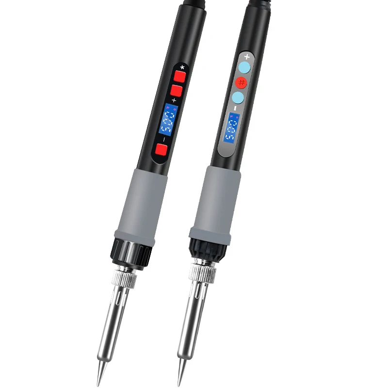 

Adjustable Temperature Digital Electric Soldering Iron 220V 110V 80W Welding Solder Rework Station Heat Pencil Tips Repair Tool
