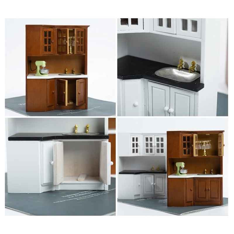 Мини-Барби игрушки для девочек буфет с раковиной детской мозговой тренировки