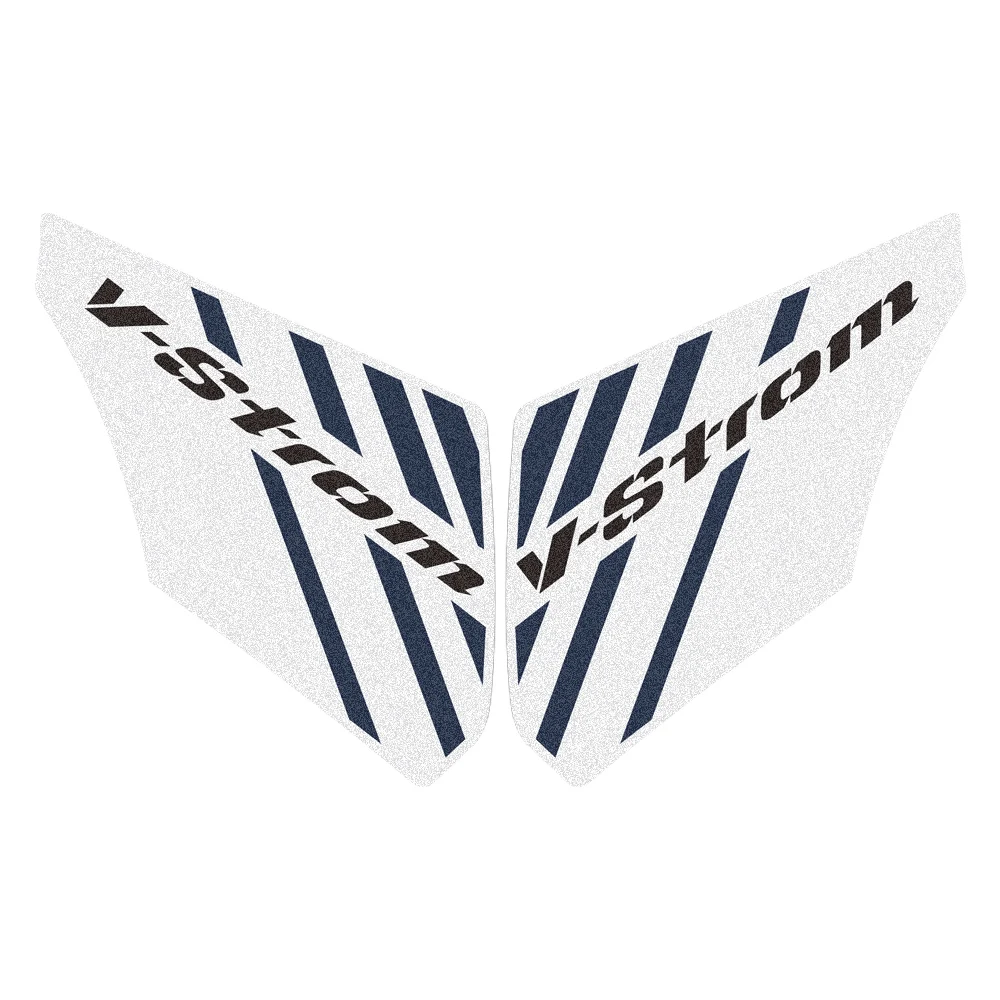 

Для V-STROM 650 DL650 2015-2022 VSTROM DL 650 мотоциклетные Нескользящие боковые наклейки на топливный бак водонепроницаемые наклейки накладки