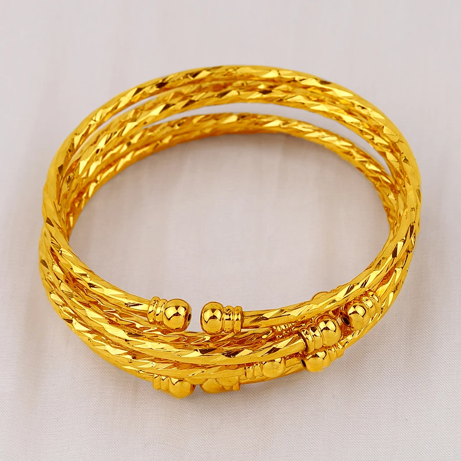 Браслеты Goldlen из металлического сплава для женщин Средний Восток 6 шт./партия