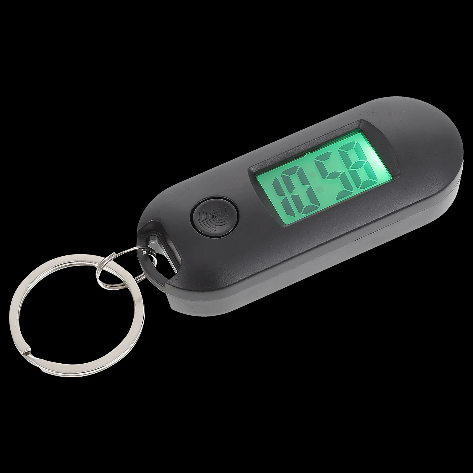 Keychain Pocket Watch Key Black Key Ring Portable Kid Gifts Hanging Watch Watch Pendant for Nurse Students Backpacks