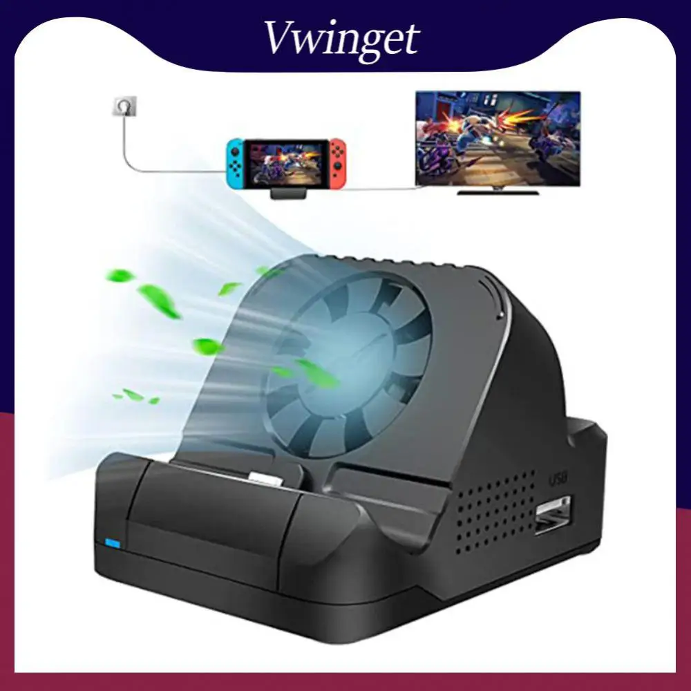 

For Switch Charging Base Portable Dock Projection Converter With Usb 3.0 Port Charging Dock Station Multifunctional