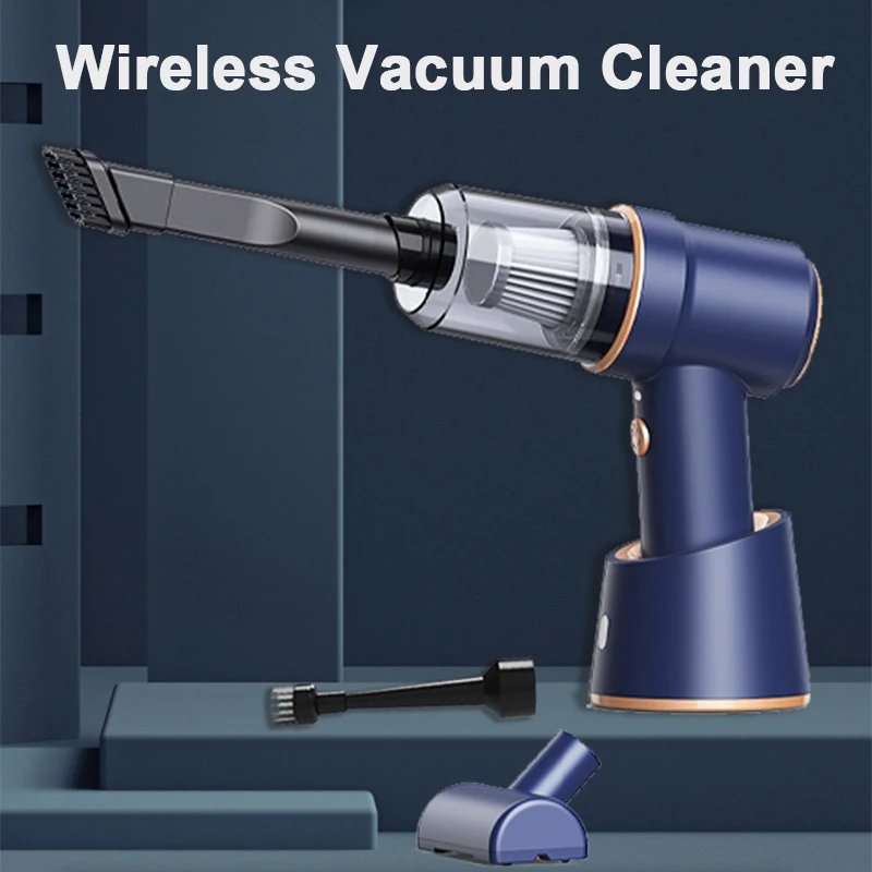 

2 in1 Wireless Vacuum Cleaner Air Blower Air Duster for Computer Keyboard Camera Car Cleaning 120W Rechargeable