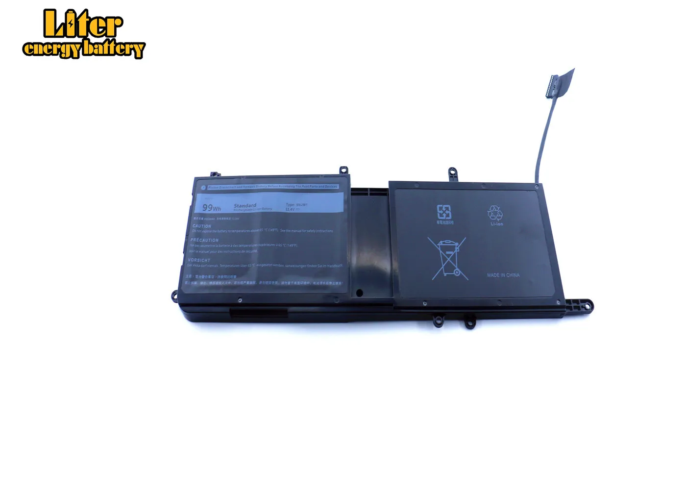 Bateria do Portátil para Alienware 9njm1 15 r3 r4 17 r4 r5 Notebook Série P31e P69f 44t2r Hf250 Mg2yh 11.4v 99wh