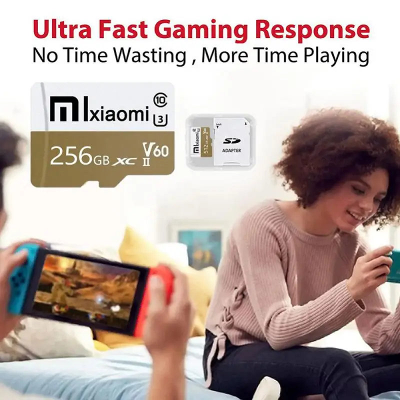 Карта памяти Xiaomi 2 ТБ Ultra 512 ГБ 256 SD/TF флэш-карта 128 SD-карта 1 TF-карта для телефона