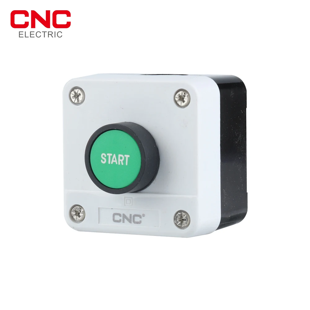 CNC Start Stop Self Sealing Waterproof Button Switch Emergency Industrial Handhold Control Box With Arrow Symbol |