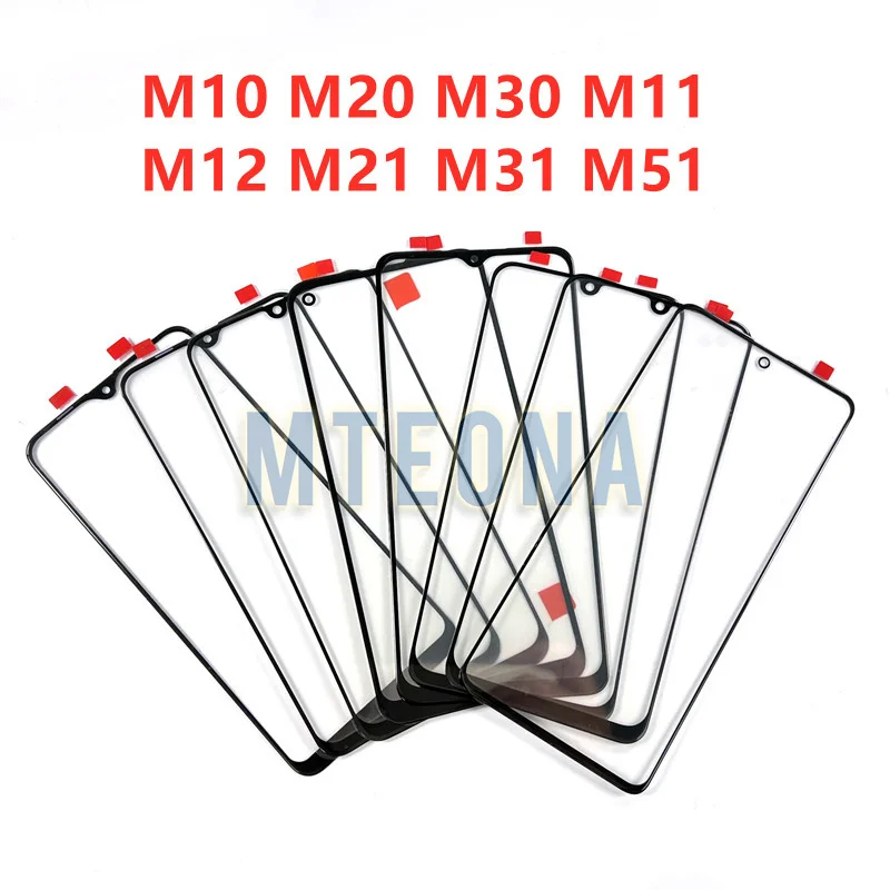 10 шт., комплект для ремонта переднего экрана для Samsung Galaxy M10 M20 M30 M11 M12 M21 M31 M51