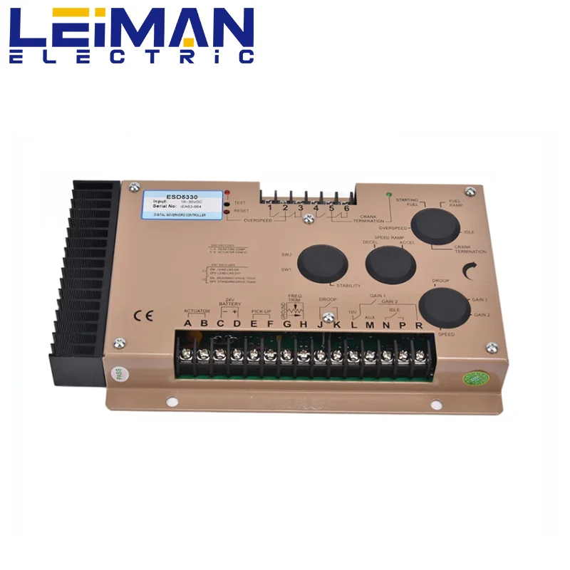 Регулятор скорости дизельного двигателя ESD5330 Двухэлементный переключатель