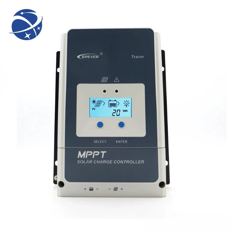YYHC Tracer10420AN 12/24 В/36/48 В 100a 5000 Вт mppt контроллер заряда солнечной батареи