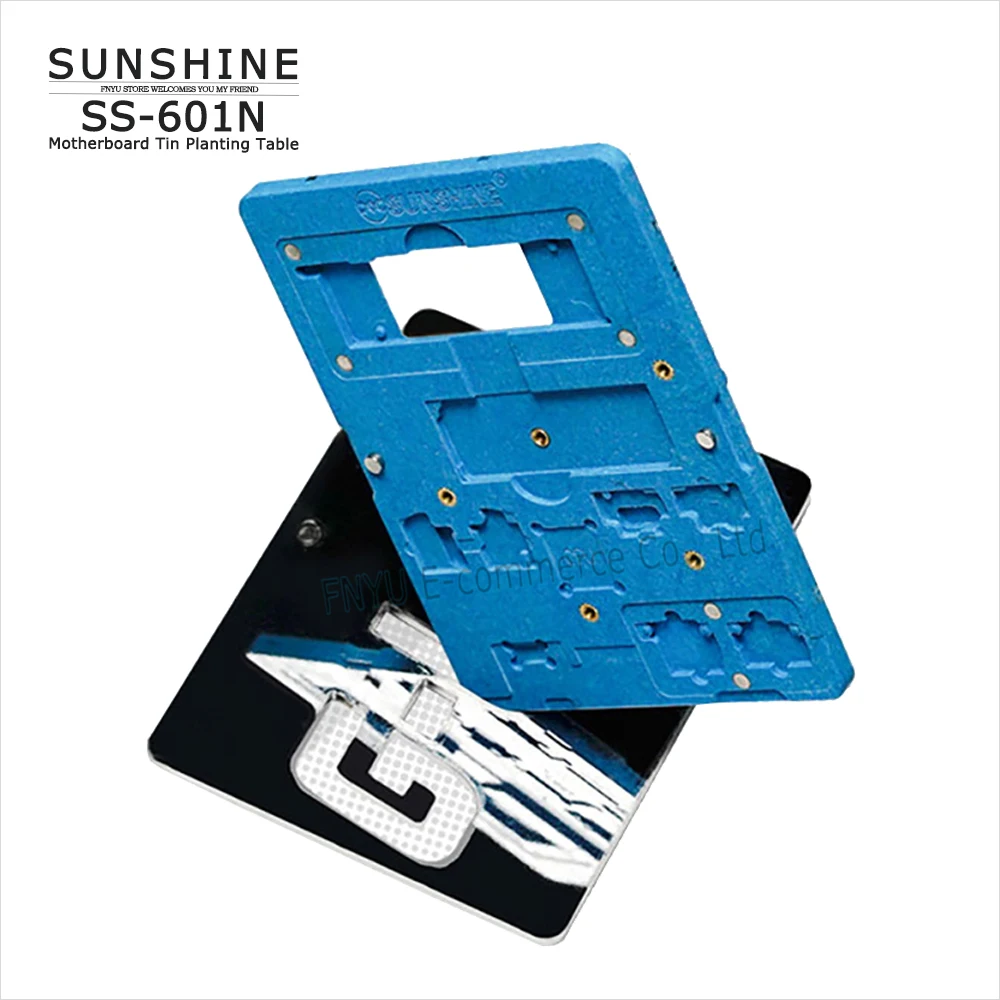 Оловянная основная плата, платформа для посадки iphone11 Pro Max, Оловянное крепление для посадки, магнитный двусторонний инструмент для обслуживания