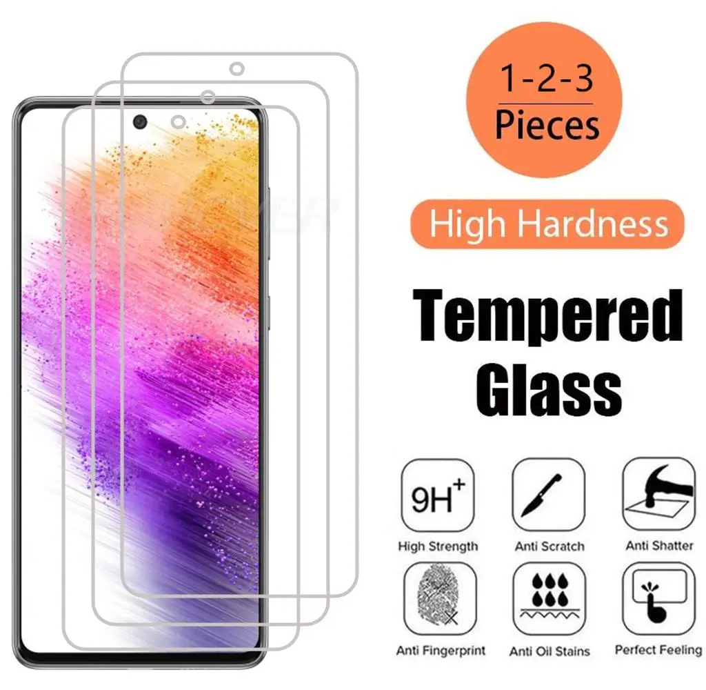 

Защитное стекло для Samsung Galaxy A73 5G, закаленное, 5G, SM-A736B