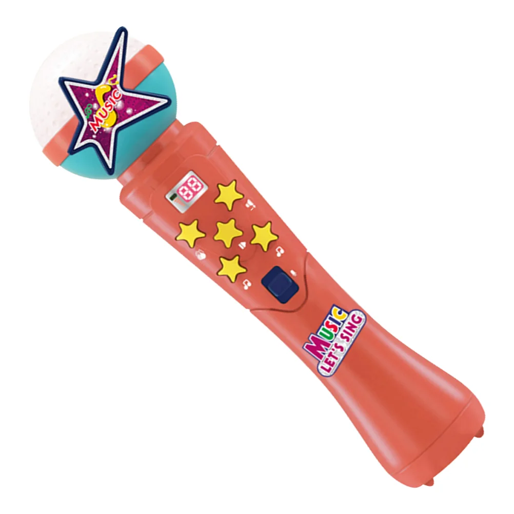 

Simulated Microphones Plastic Microphone Model Fake Mic Plaything with